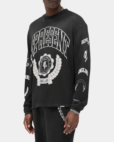 Represent Men's Represent Legacy Crest Long-Sleeve T-Shirt | Thumbnail 7 Represent Men's Represent Legacy Crest Long-Sleeve T-Shirt | Thumbnail 7
