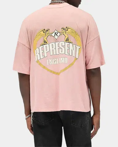 Represent Men's Angel Border Boxy-Fit T-Shirt | Thumbnail 3 Represent Men's Angel Border Boxy-Fit T-Shirt | Thumbnail 3