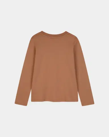 Chloe Girl 's Logo-Print Long-Sleeve T-Shirt, Size 8-14 | Thumbnail 2