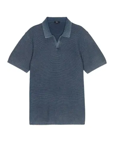 RAILS Men's Baker Sunfaded Johnny Collar Polo Shirt | Thumbnail 1 RAILS Men's Baker Sunfaded Johnny Collar Polo Shirt | Thumbnail 1