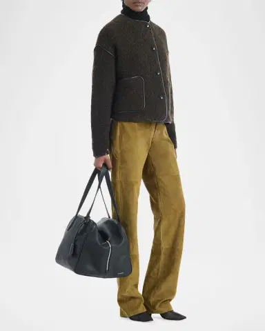 Altuzarra Irving Single-Breasted Alpaca Boucle Jacket | Thumbnail 2