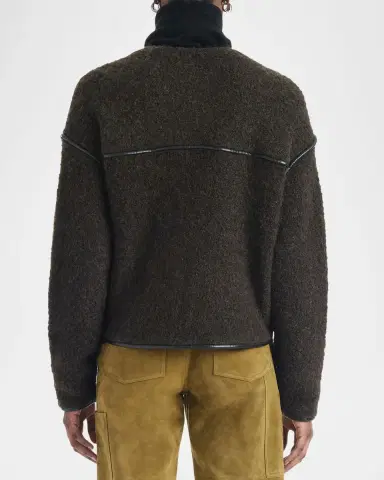 Altuzarra Irving Single-Breasted Alpaca Boucle Jacket | Thumbnail 3
