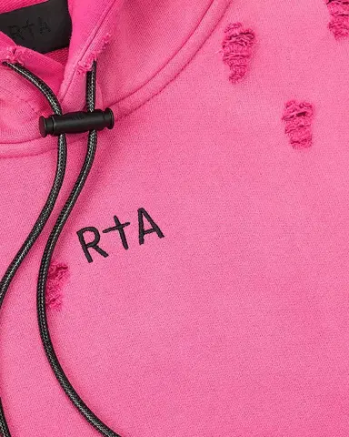 RTA Men's Dion Cotton Ombre Hoodie | Thumbnail 3