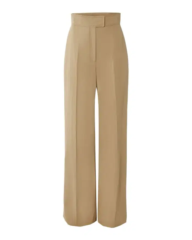 Carolina Herrera Diane High-Waisted Wide-Leg Pants