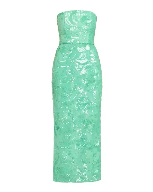 HELSI Leslie Strapless Sequin Column Gown