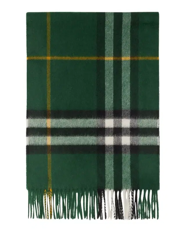 Burberry Giant Check Cashmere Scarf