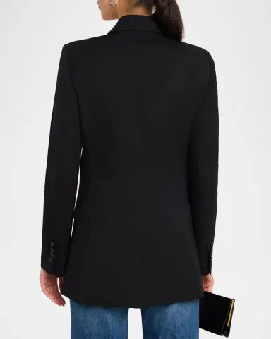 Nili Lotan Noah Double-Breasted Tailored Jacket | Thumbnail 3