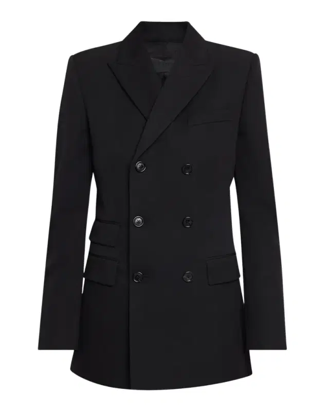 Nili Lotan Noah Double-Breasted Tailored Jacket