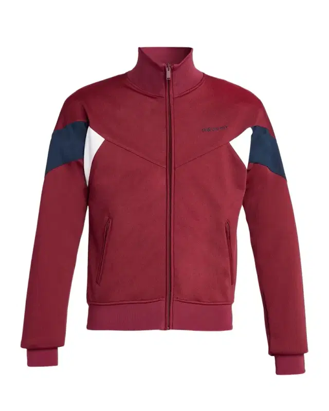 McQueen Men 's Technical Loopback Chevron Track Jacket