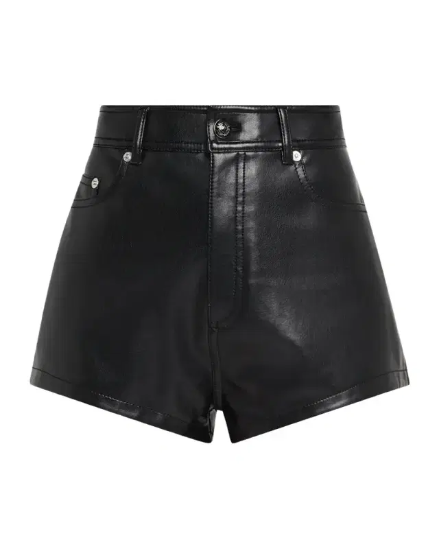 Cinq a Sept Dani Vegan Leather Shorts