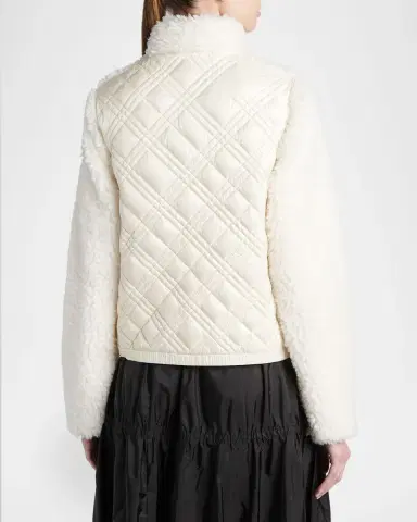 Moncler Genius Short Down Teddy Jacket | Thumbnail 3 Moncler Genius Short Down Teddy Jacket | Thumbnail 3
