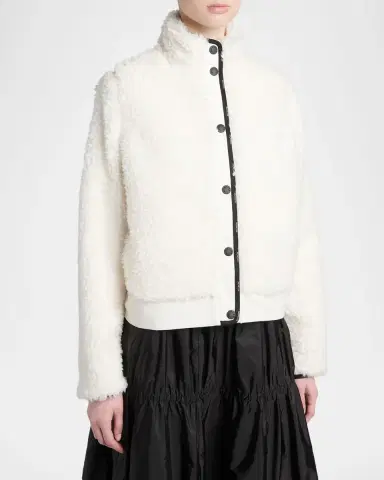 Moncler Genius Short Down Teddy Jacket | Thumbnail 4 Moncler Genius Short Down Teddy Jacket | Thumbnail 4