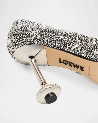Loewe 90mm Toy Embellished Pumps | Thumbnail 3 Loewe 90mm Toy Embellished Pumps | Thumbnail 3