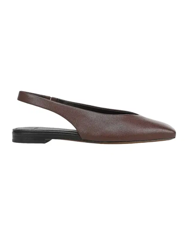 Vince Darlina Leather Slingback Flats