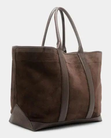 Tom Ford Men's Large Suede Tote Bag | Thumbnail 2