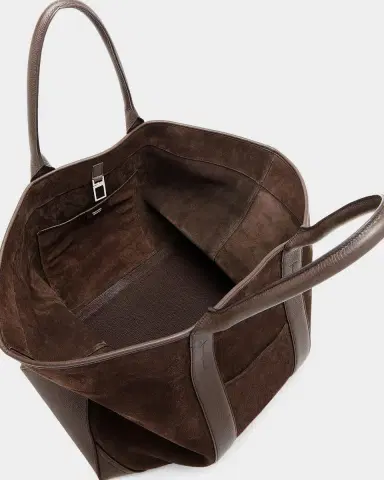 Tom Ford Men's Large Suede Tote Bag | Thumbnail 3