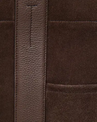 Tom Ford Men's Large Suede Tote Bag | Thumbnail 4