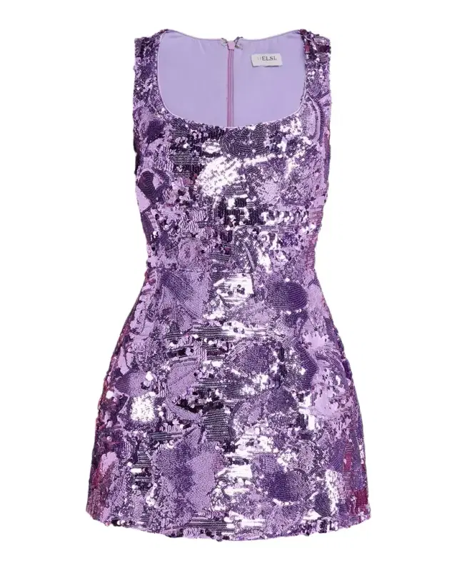 HELSI Greta Sequin Sleeveless Mini Dress