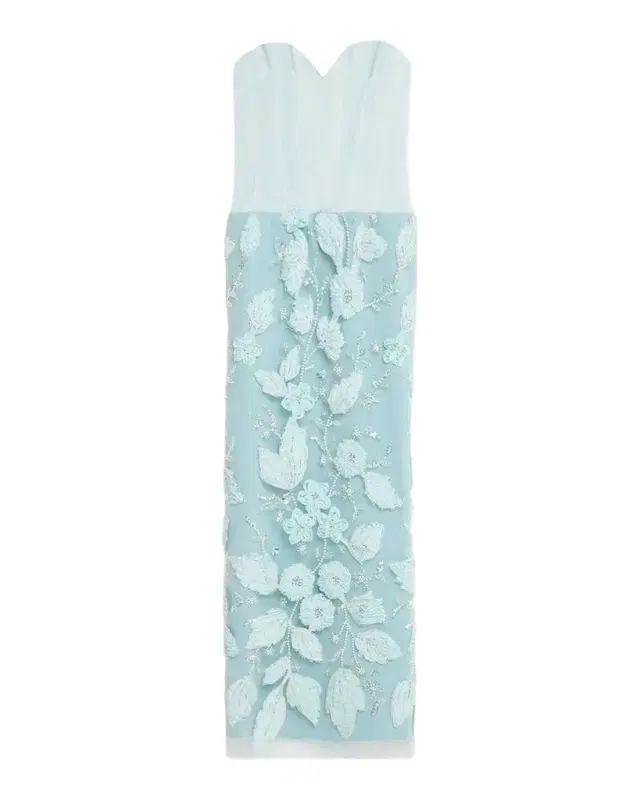 HELSI Julia Sweetheart Strapless Corset Floral Gown