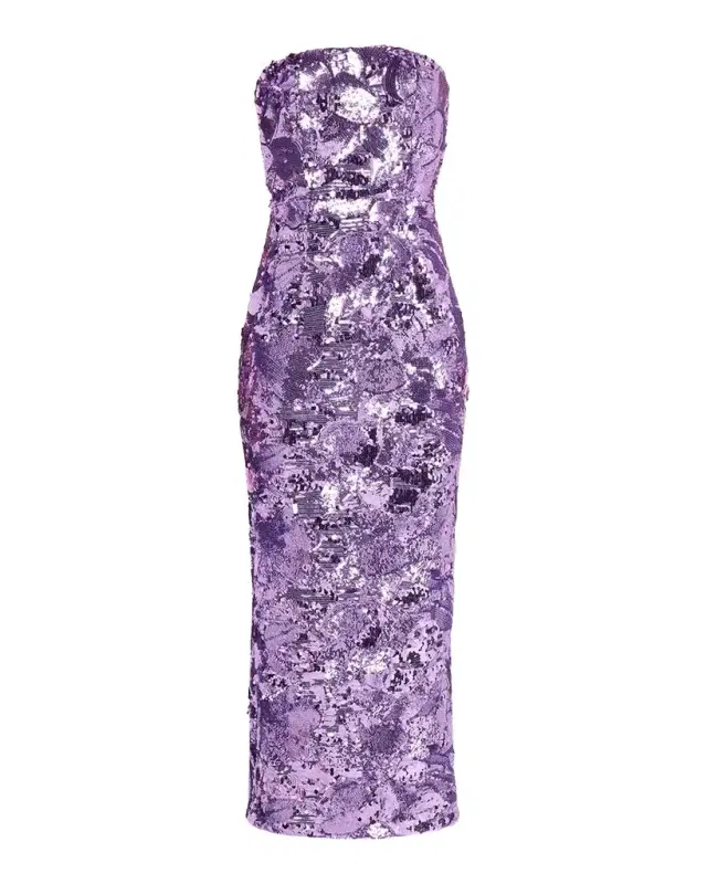 HELSI Leslie Strapless Sequin Column Gown