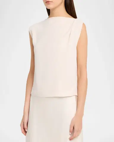 Vince Draped Shoulder Top | Thumbnail 4