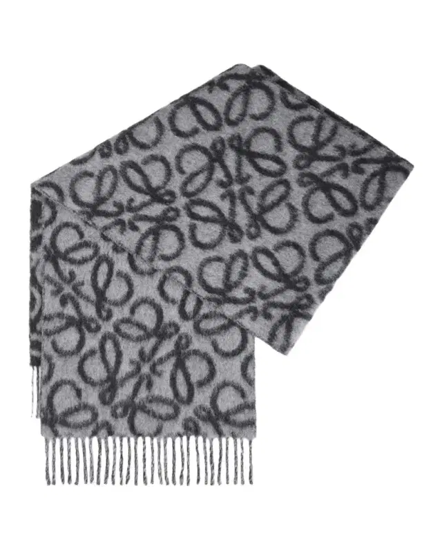 Loewe Wool and Cashmere Anagram Scarf