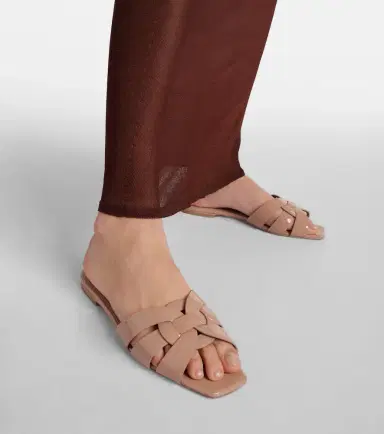 Saint Laurent Tribute Nu Pieds 05 leather sandals | Thumbnail 4