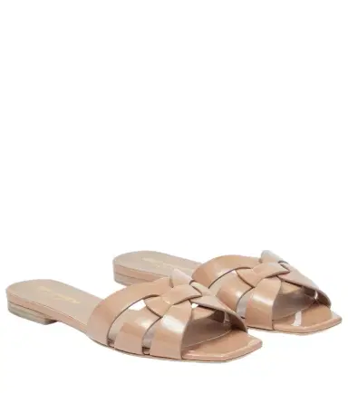 Saint Laurent Tribute Nu Pieds 05 leather sandals | Thumbnail 1