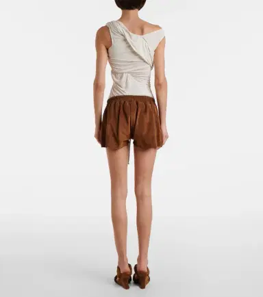 Rick Owens Suede shorts | Thumbnail 3 Rick Owens Suede shorts | Thumbnail 3