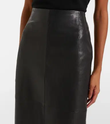 Nour Hammour Elisse leather pencil skirt | Thumbnail 6