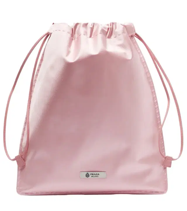 Prada Wish silk satin pouch