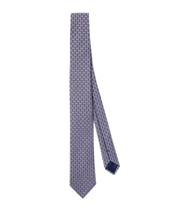 Giorgio Armani Silk-blend jacquard tie | Thumbnail 1