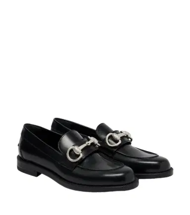 Gucci Boulevard leather penny loafers | Thumbnail 1 Gucci Boulevard leather penny loafers | Thumbnail 1