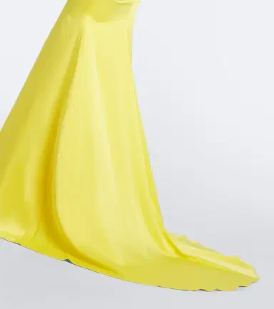 Alex Perry Satin crêpe bustier gown | Thumbnail 4