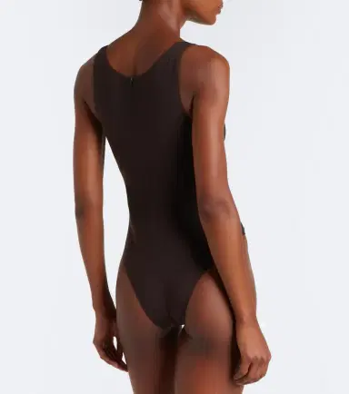 Alex Perry Gathered mesh bodysuit | Thumbnail 5