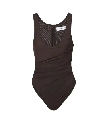 Alex Perry Gathered mesh bodysuit | Thumbnail 1