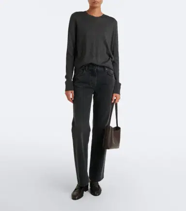 The Row Alma Small leather shoulder bag | Thumbnail 5