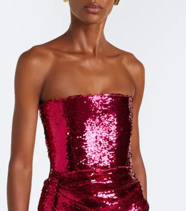 Alex Perry Sequined bustier dress | Thumbnail 5