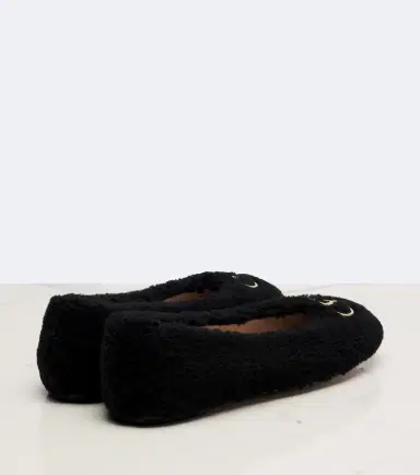 Valentino Garavani VLogo teddy ballet flats | Thumbnail 2 Valentino Garavani VLogo teddy ballet flats | Thumbnail 2