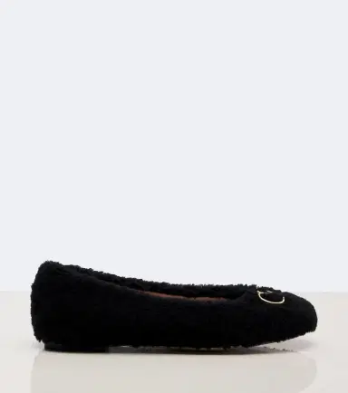 Valentino Garavani VLogo teddy ballet flats | Thumbnail 4 Valentino Garavani VLogo teddy ballet flats | Thumbnail 4