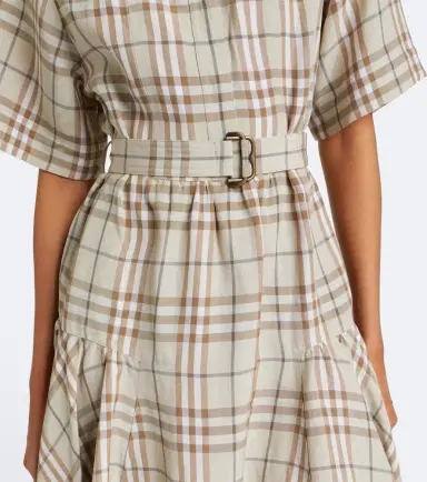 Burberry Check belted minidress | Thumbnail 4