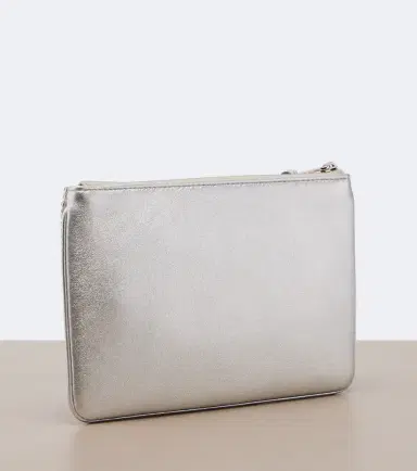 Valentino Garavani VLogo Swarovski-embellished leather pouch | Thumbnail 3 Valentino Garavani VLogo Swarovski-embellished leather pouch | Thumbnail 3