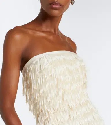 Maticevski Marigold fringed bustier dress | Thumbnail 2