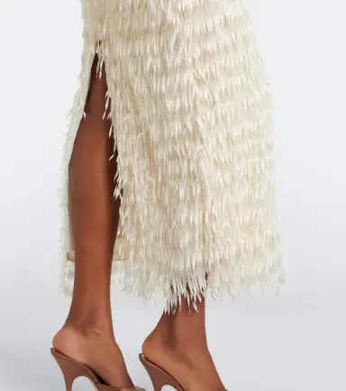 Maticevski Marigold fringed bustier dress | Thumbnail 3