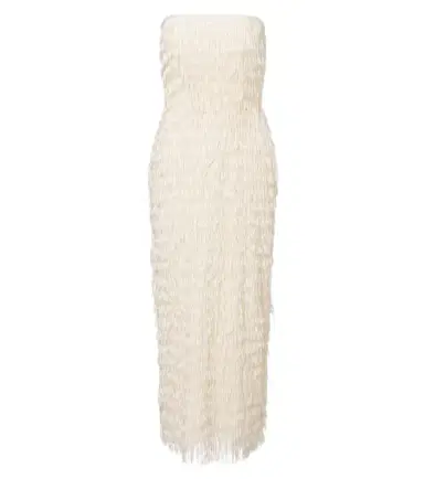 Maticevski Marigold fringed bustier dress | Thumbnail 1