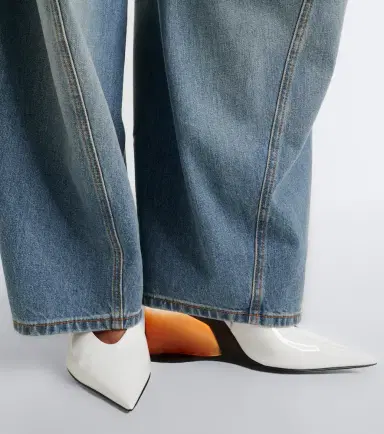 Alaïa Alaïa Invisible leather wedge pumps | Thumbnail 5