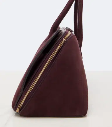 Alaïa Alaïa Delta Medium suede top-handle bag | Thumbnail 3 Alaïa Alaïa Delta Medium suede top-handle bag | Thumbnail 3