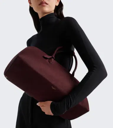 Alaïa Alaïa Delta Medium suede top-handle bag | Thumbnail 6 Alaïa Alaïa Delta Medium suede top-handle bag | Thumbnail 6