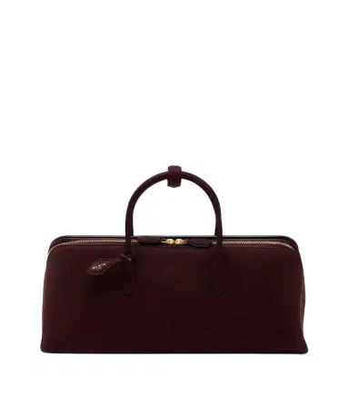 Alaïa Alaïa Delta Medium suede top-handle bag | Thumbnail 1 Alaïa Alaïa Delta Medium suede top-handle bag | Thumbnail 1