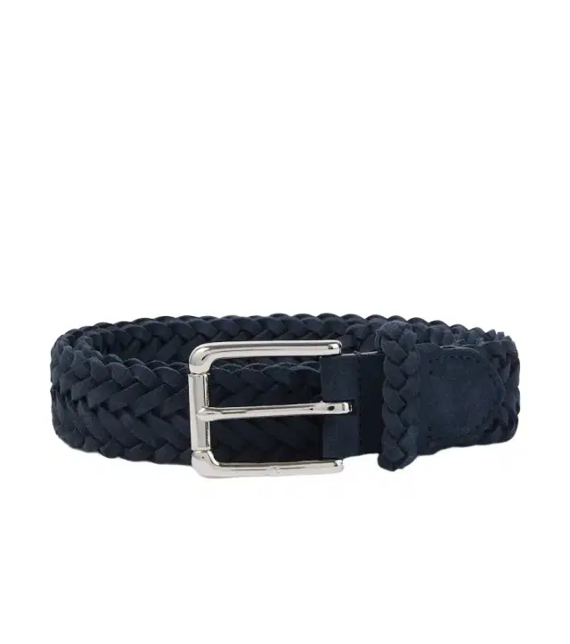 Ralph Lauren Purple Label Braided suede belt